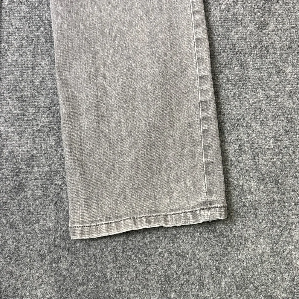 Patagonia Straight‎ Leg Jeans Mens 34x27 Button Fly Gray Organic Cotton Denim